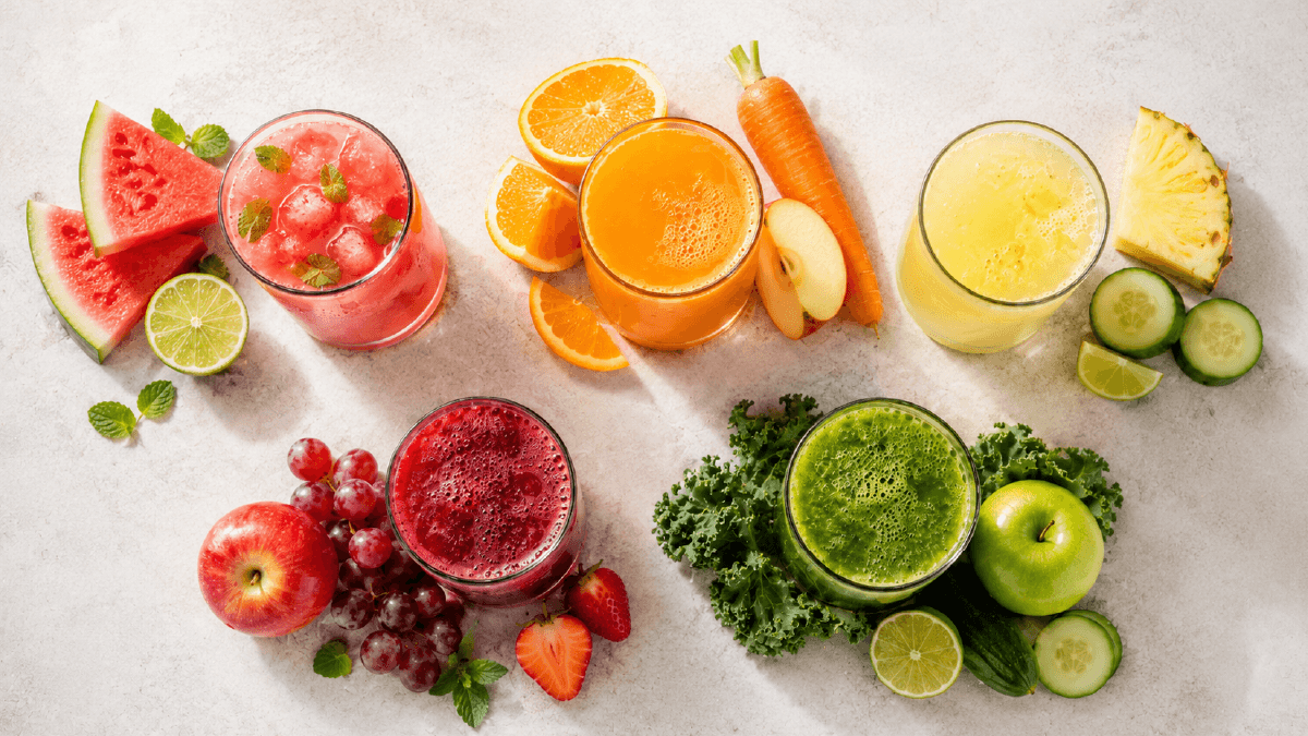 5 Healthy Fruit and Vegetable Juice Recipes You Can Easily Make at Home